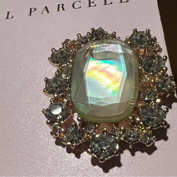 💎 NWT! Rachel Parcell Rhinestone Stud Earrings - Picture 3 of 5